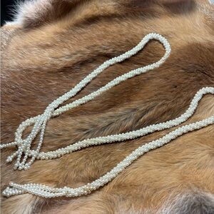 Elegant Pearl Beaded Necklace